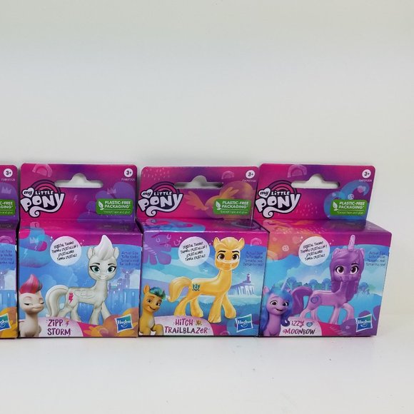 My Little Pony Action figures cake decorations set aproximately 2" = or - - Picture 3 of 14